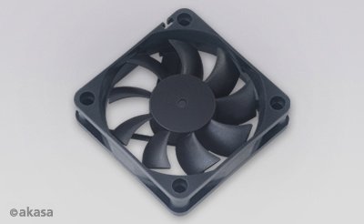 přídavný ventilátor Akasa 60x60x15 black - obrázek produktu
