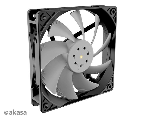 přídavný ventilátor Akasa OTTO SC12 12 cm HR - obrázek č. 1