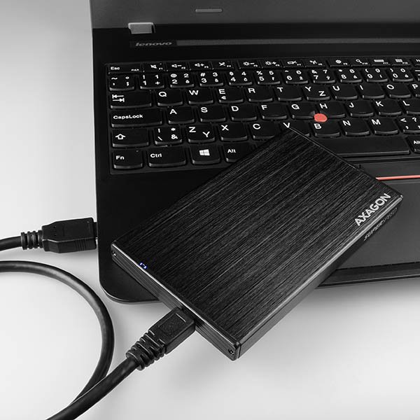 AXAGON EE25-XA3, USB 3.2 Gen 1 - SATA, 2.5" externí ALINE box - obrázek č. 6