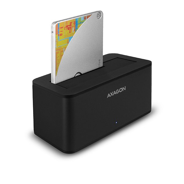 AXAGON ADSA-SMB, USB3.0 - SATA 6G COMPACT HDD dock BLACK - obrázek č. 3