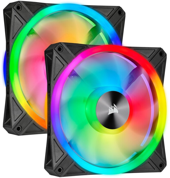 CORSAIR QL140 iCUE RGB 2-pack - obrázek produktu