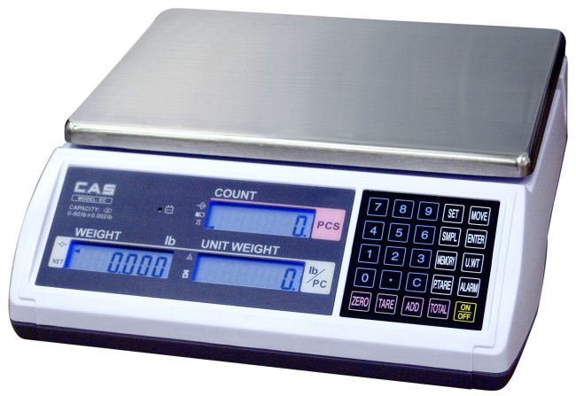 Počítací váha  do 15kg CAS EC-15 - obrázek produktu