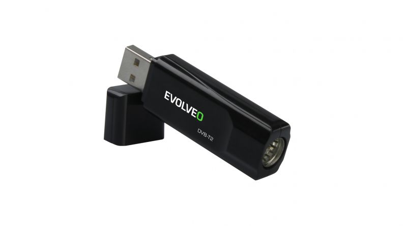 EVOLVEO Sigma T2, FullHD DVB-T2 H.265/ HEVC USB tuner - obrázek č. 2