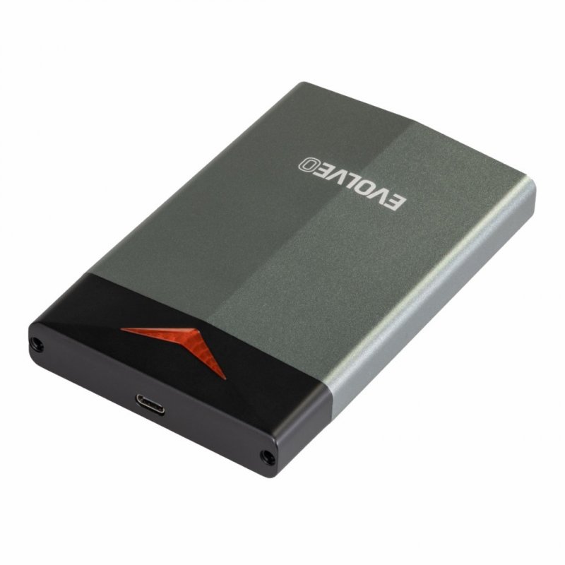 EVOLVEO 2.5" Tiny G2, 10Gb/ s, externí rámeček na HDD, USB A 3.1 + redukce USB A/ USB C - obrázek č. 2