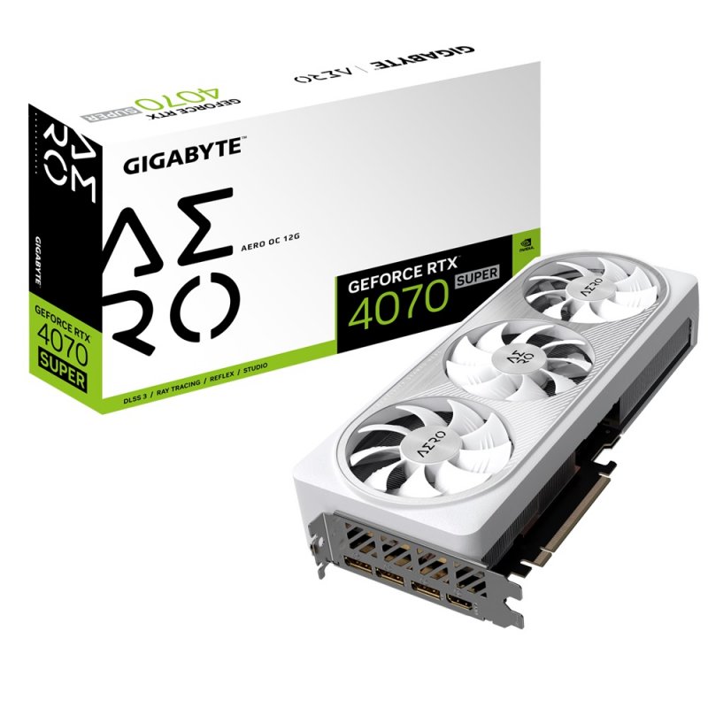 GIGABYTE GeForce RTX 4070 SUPER AERO/ OC/ 12GB/ GDDR6x - obrázek č. 7