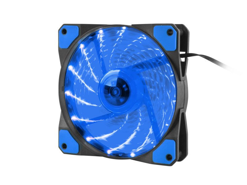 Ventilátor Genesis Hydrion 120, modré LED, 120mm - obrázek produktu