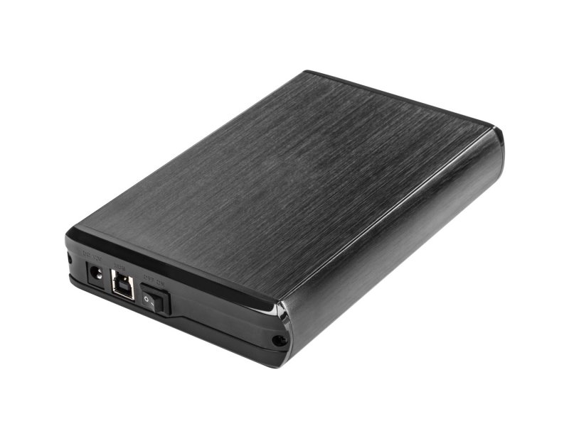 Externí box pro HDD 3,5" USB 3.0 Natec Rhino, černý,  včetně napájecího adaptéru - obrázek č. 2