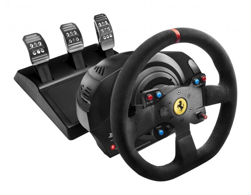 Thrustmaster Sada volantu a pedálů T300 Ferrari 599XX EVO pro PS3, PS4 a PC - obrázek produktu