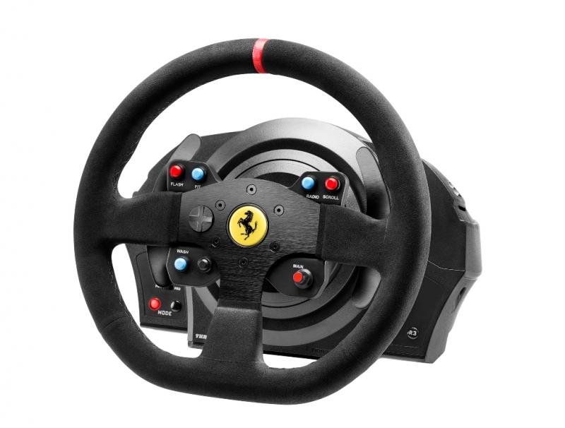 Thrustmaster Sada volantu a pedálů T300 Ferrari 599XX EVO pro PS3, PS4 a PC - obrázek č. 6