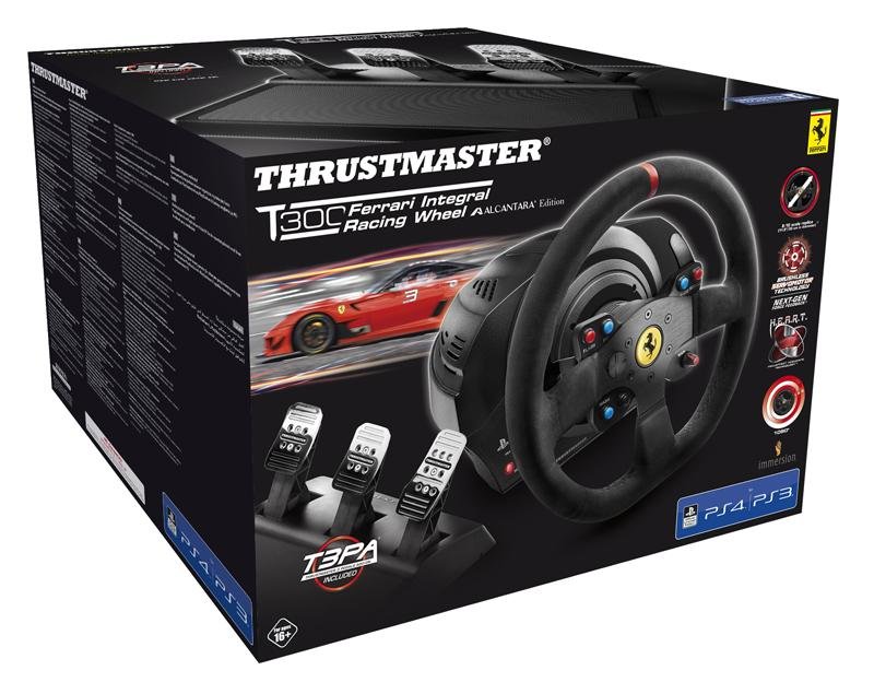 Thrustmaster Sada volantu a pedálů T300 Ferrari 599XX EVO pro PS3, PS4 a PC - obrázek č. 11