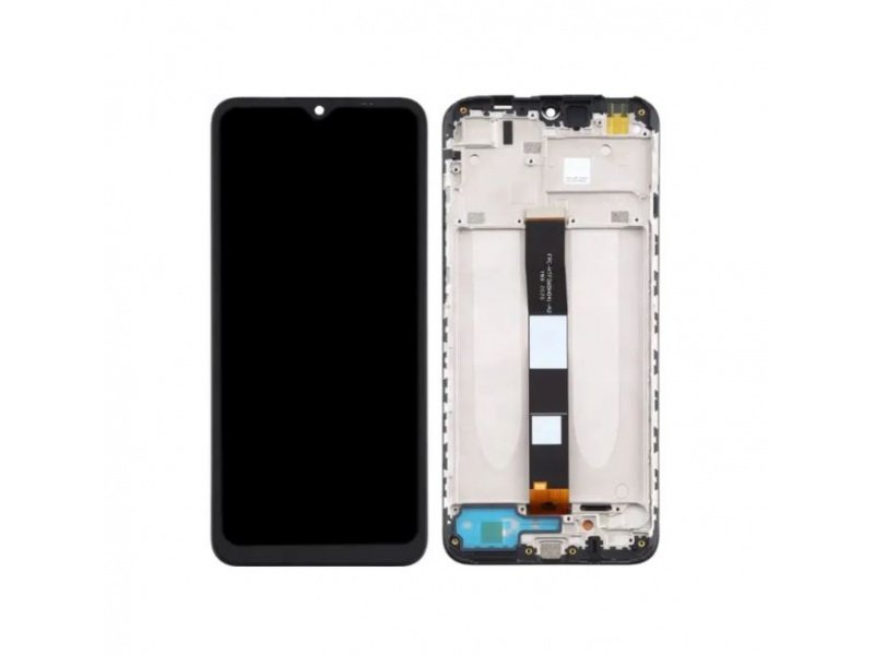 LCD displej + rámeček pro Xiaomi Redmi 9AT černá (Service Pack) - obrázek produktu