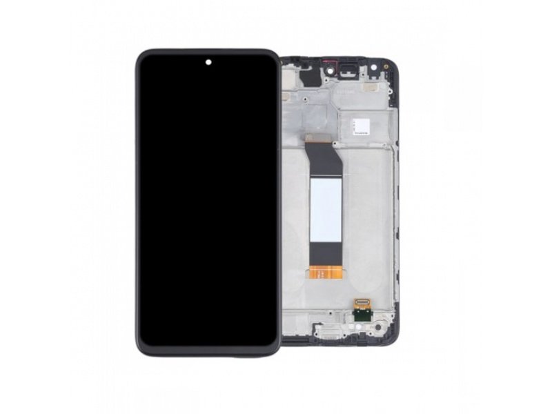 LCD+dotyk+rámeček pro Xiaomi Redmi Note 10 5G/10T 5G/Poco M3 Pro 5G černá (Service Pack) - obrázek produktu