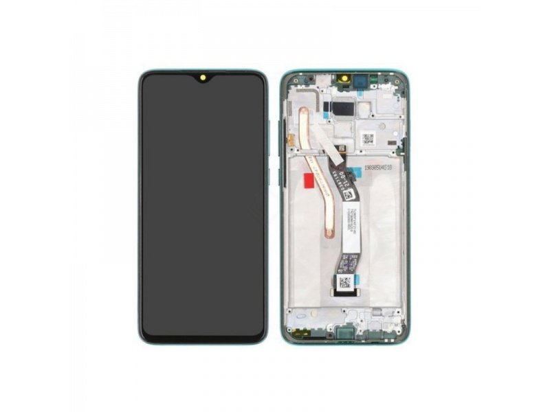 LCD displej + rámeček pro Xiaomi Redmi Note 8 Pro Pearl bílá (Service Pack) - obrázek produktu