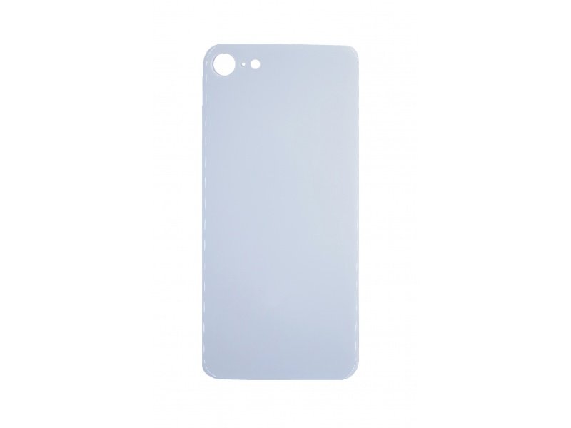 Sklo zadního krytu pro Apple iPhone 8 (stříbrná) - obrázek produktu