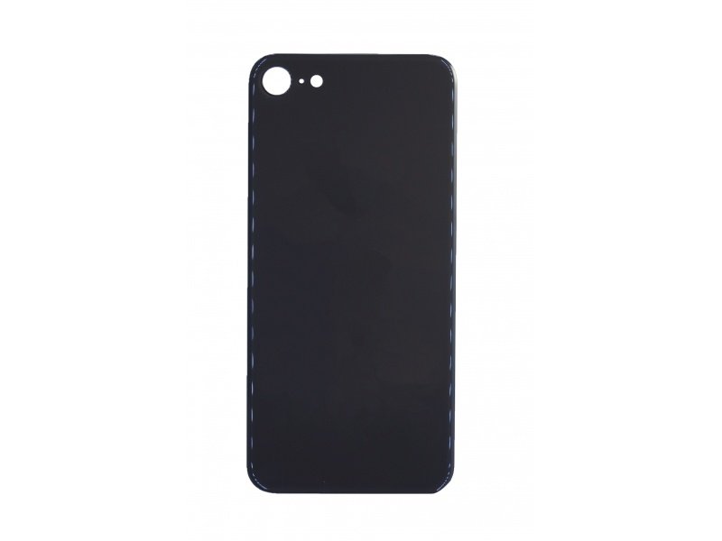Sklo zadního krytu pro Apple iPhone 8 (černá) - obrázek produktu