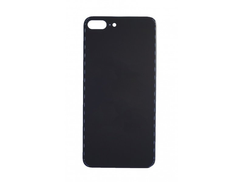 Sklo zadního krytu pro Apple iPhone 8 Plus (černá) - obrázek produktu