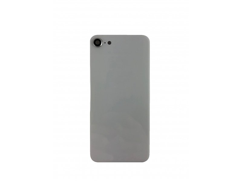 Sklo zadního krytu se sklem kamer pro Apple iPhone 8 (bílá) - obrázek produktu