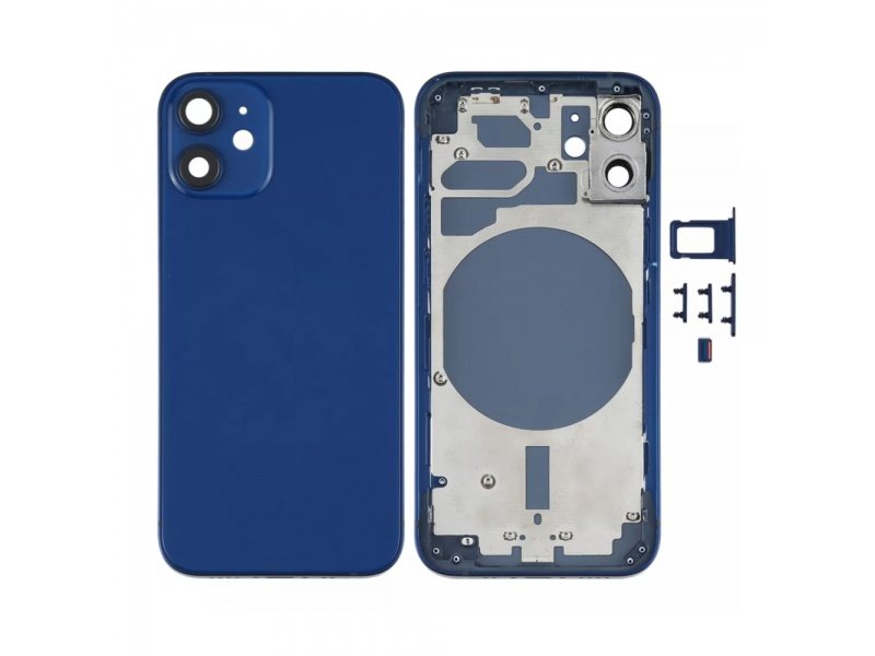 Zadní kryt pro Apple iPhone 12 (modrá) - obrázek produktu