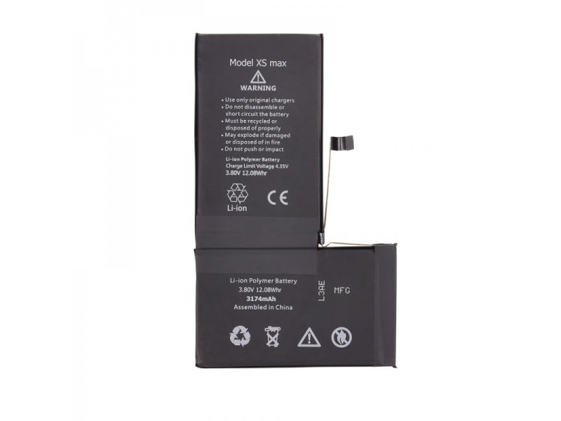 Baterie + lepení pro Apple iPhone XS Max 3174mAh (CoB) - obrázek produktu