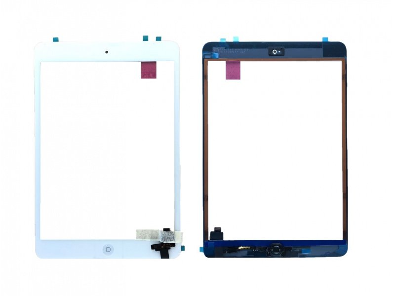Dotykové sklo s IC pro Apple iPad Mini 1 / Mini 2 bílá - obrázek produktu