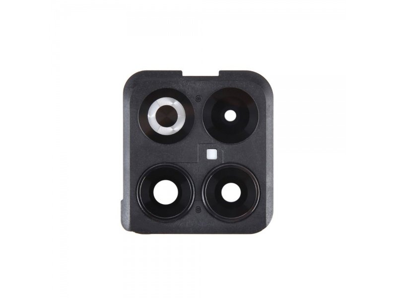 Sklíčko zadní kamery pro OnePlus 10T 5G CPH2413, CPH2415, CPH2417 černá (OEM) - obrázek produktu