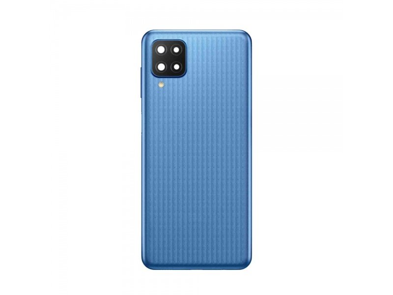 Zadní kryt + čočky + rámeček pro Samsung Galaxy M12 M127  modrá (OEM) - obrázek produktu