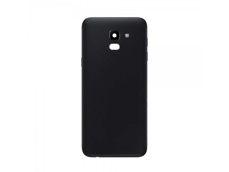 Zadní kryt + čočky + rámeček pro Samsung Galaxy J6 J600 černá (OEM) - obrázek produktu