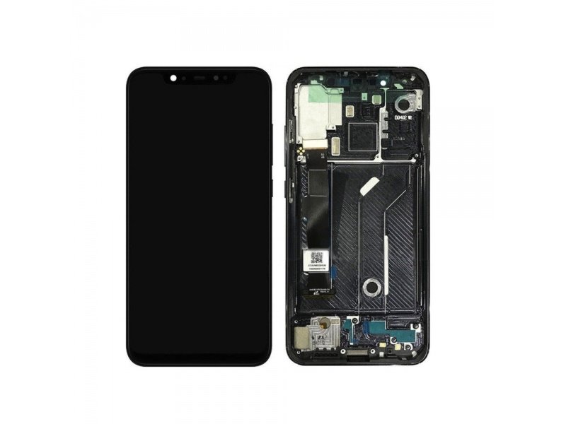 LCD displej + rámeček pro pro Xiaomi Mi 8 černá (OEM) - obrázek produktu