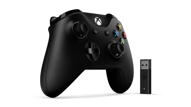 Microsoft Xbox One Gamepad + bezdrátový adaptér pro Windows 10 (v2) - obrázek č. 1