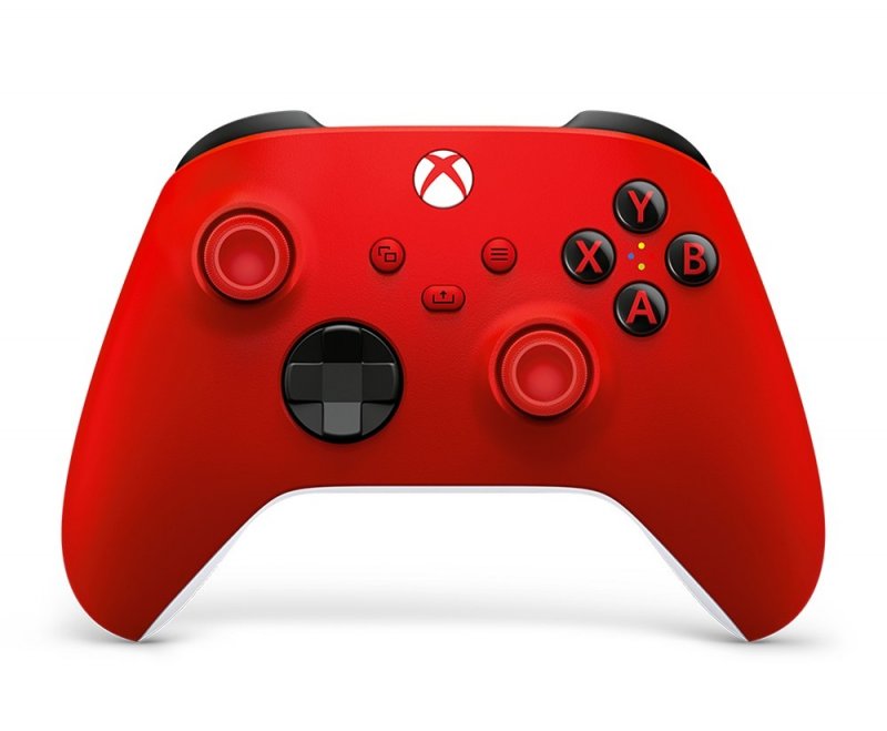 XSX - Bezdrátový ovladač Xbox Series,pulse red - obrázek č. 1