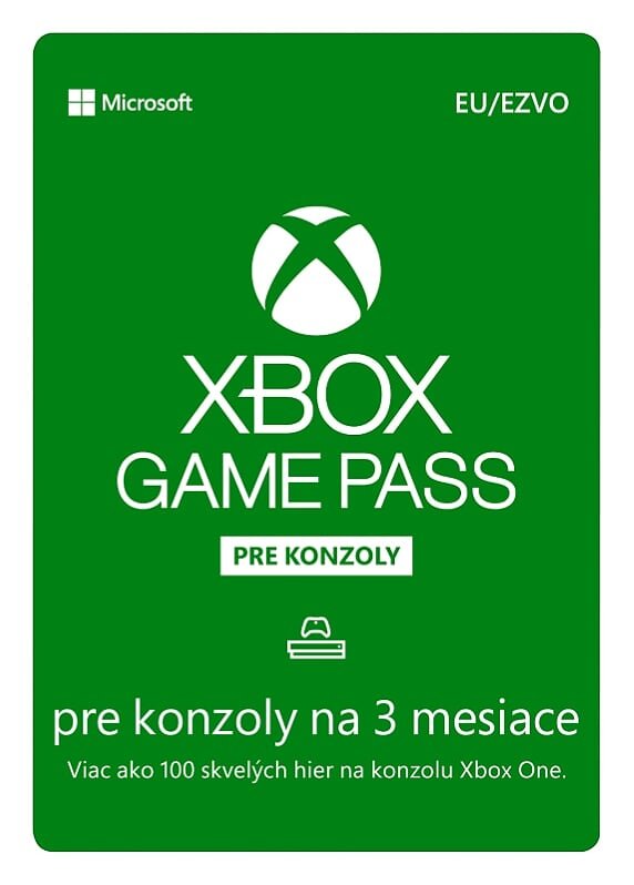 ESD XBOX - Game Pass Console - předplatné na 3 měsíce (EuroZone) - obrázek č. 1