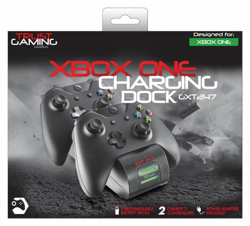 TRUST GXT 247 Xbox One Duo Charging Dock - obrázek č. 5