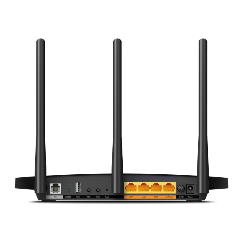 TP-Link Archer VR400 VDSL/ ADSL WiFi AC1200 modem Gb router, 1xUSB 2.0 - obrázek č. 2