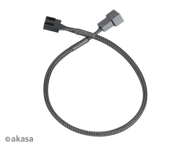 AKASA - PWM prodlužovací kabel ventilátoru 4 ks - obrázek produktu