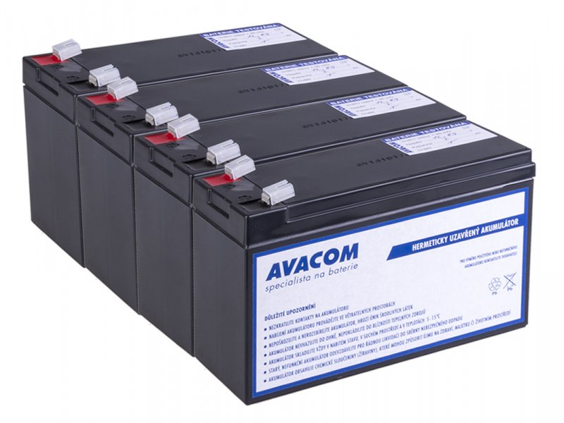 Bateriový kit AVACOM AVA-RBC31-KIT náhrada pro renovaci RBC31 (4ks baterií) - obrázek produktu