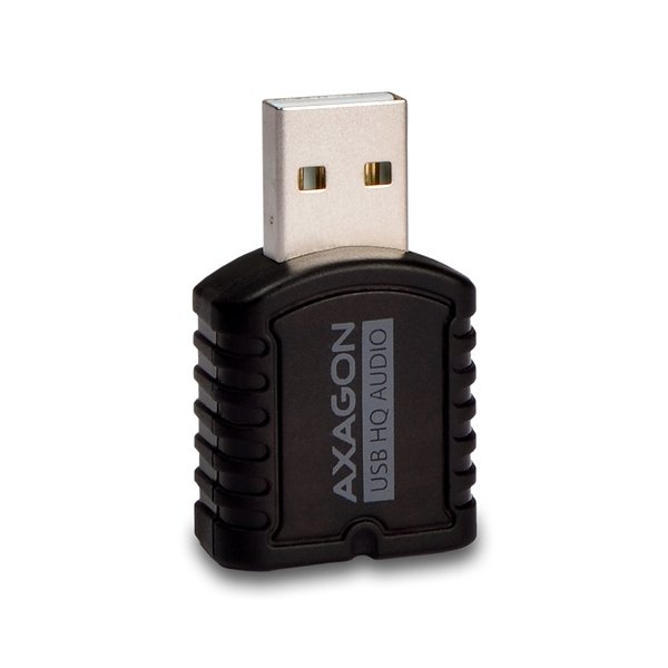 AXAGON ADA-17, USB 2.0 - externí zvuková karta HQ MINI, 96kHz/ 24-bit stereo, vstup USB-A - obrázek č. 2