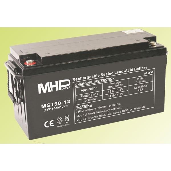 Pb akumulátor MHPower VRLA AGM 12V/ 150Ah (MS150-12 - obrázek produktu