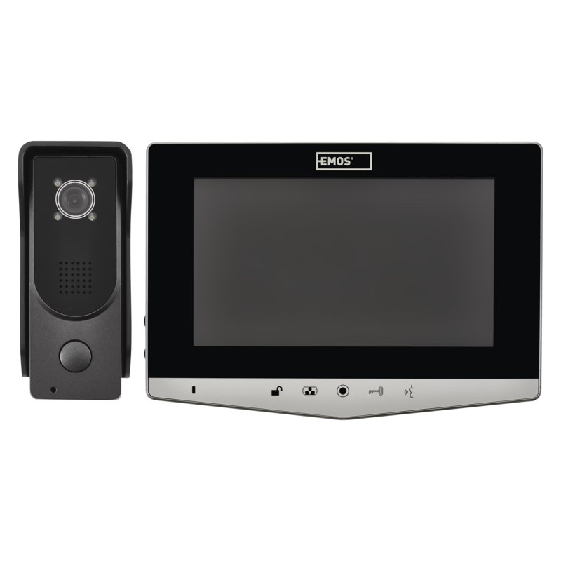 Sada videotelefonu EMOS EM-05R s ukládáním snímků - obrázek produktu