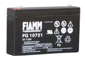 Fiamm olověná baterie FG10721 6V/ 7,2Ah - obrázek produktu