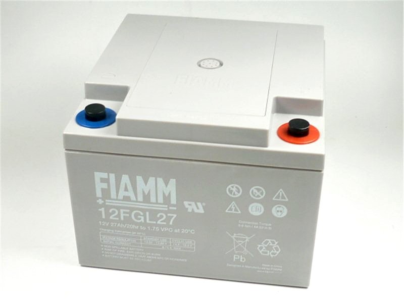 Fiamm olověná baterie 12 FGL27 - 12V/ 27Ah - obrázek produktu
