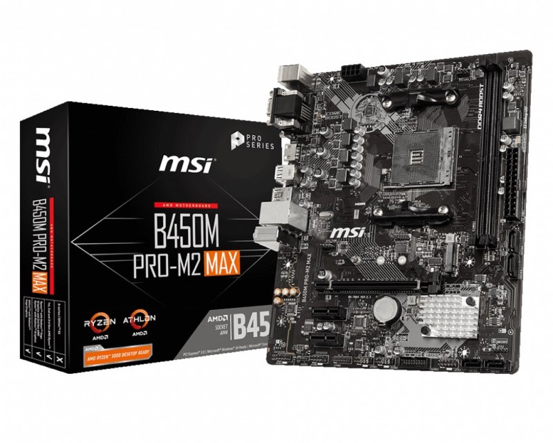 MSI B450M PRO-M2 MAX - obrázek produktu
