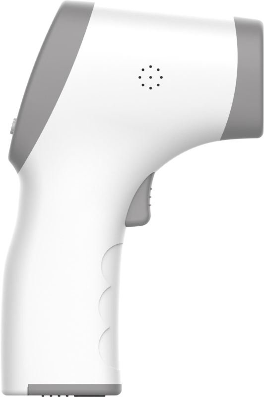 OAXIS bezkontaktní infračervený teploměr, šedý - obrázek č. 1