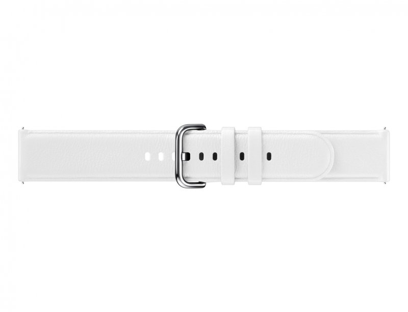 Samsung Kožený řemínek 20mm, White - obrázek č. 1