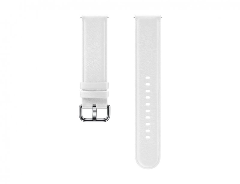 Samsung Kožený řemínek 20mm, White - obrázek produktu