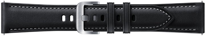 Samsung Stitch Leather Band (22mm, M/ L) Black - obrázek č. 1