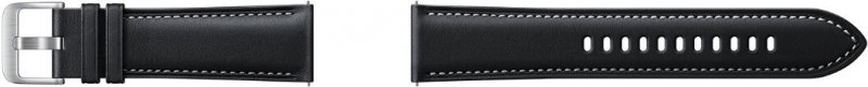 Samsung Stitch Leather Band (20mm, S/ M) Black - obrázek č. 2