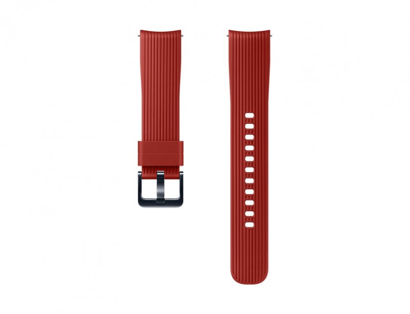 Samsung Silikonový řemínek Galaxy Watch 20mm Red - obrázek produktu