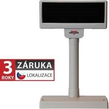 LCD zákaznický displej Virtuos FL-2024LB 2x20, USB, 5V, béžový - obrázek produktu