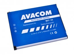 Baterie AVACOM GSSE-W900-S950A do mobilu Sony Ericsson K550i, K800, W900i Li-Ion 3,7V 950mAh (náhrad  (GSSE-W900-S950A)
