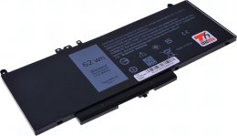 Baterie T6 Power Dell Latitude E5270, E5470, E5570, Precision 15 3510, 8100mAh, 62Wh, 4cell, Li-pol  (NBDE0170)